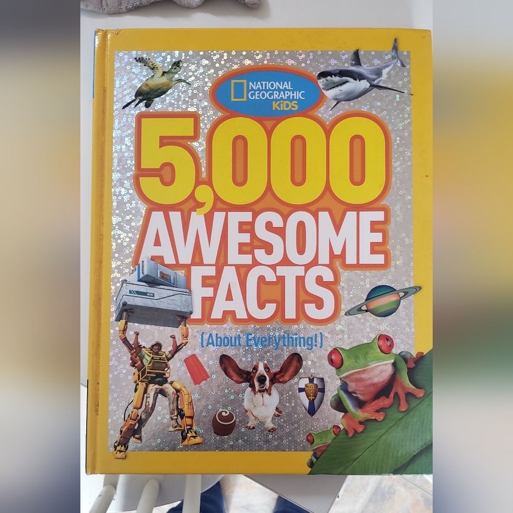 3 For 23$ National Geographic Kids 5,000 Awesome Facts Book